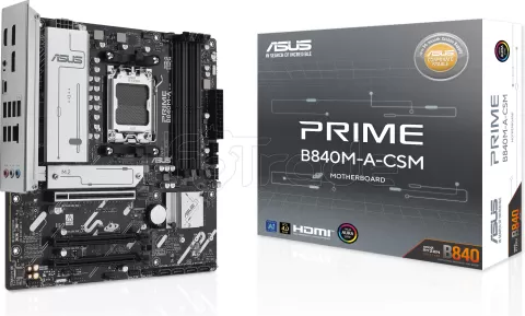 Photo de Carte Mère Asus Prime B840M-A-CSM (AMD AM5) Micro ATX