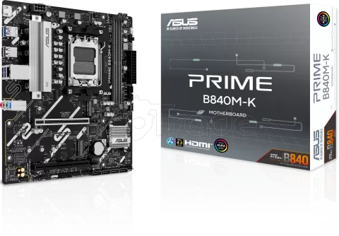 Photo de Carte Mère Asus Prime B840M-K (AM5) Micro ATX