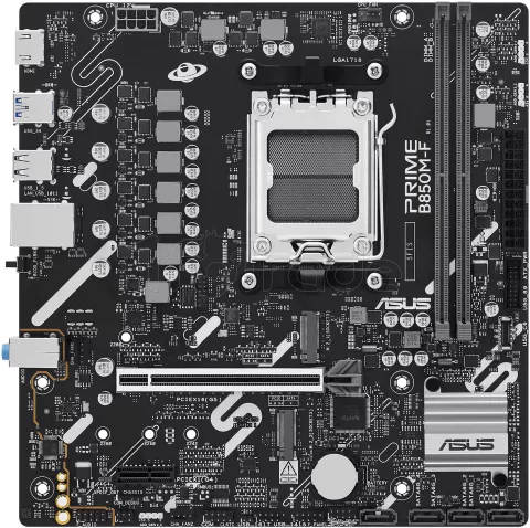 Photo de Carte Mère Asus Prime B850M-F (AMD AM5) Micro ATX