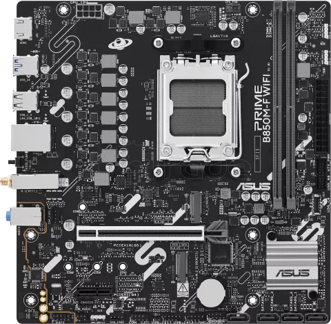 Photo de Carte Mère Asus Prime B850M-F WiFi (AMD AM5) Micro ATX