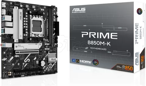Photo de Carte Mère Asus Prime B850M-K (AMD AM5) Micro ATX