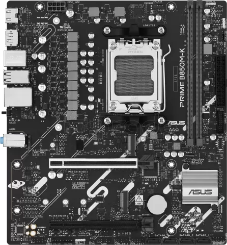 Photo de Carte Mère Asus Prime B850M-K (AMD AM5) Micro ATX