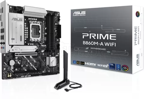 Photo de Carte Mère Asus Prime B860M-A WiFi (Intel LGA 1851) Micro ATX