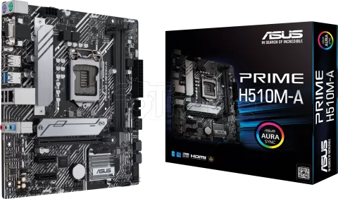 Photo de Carte Mère Asus Prime H510M-A (Intel LGA 1200) Micro ATX