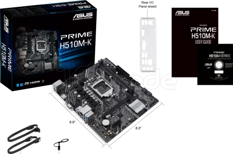 Photo de Carte Mère Asus Prime H510M-K (Intel LGA 1200) Micro ATX