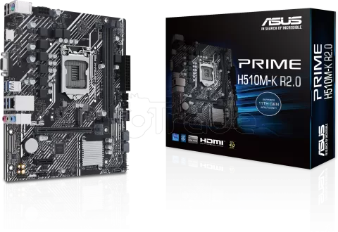 Photo de Carte Mère Asus Prime H510M-K R2.0 (Intel LGA 1200) Micro ATX