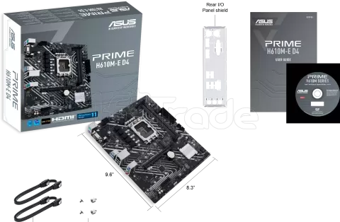 Photo de Carte Mère Asus Prime H610M-E D4 (Intel LGA 1700) Micro ATX