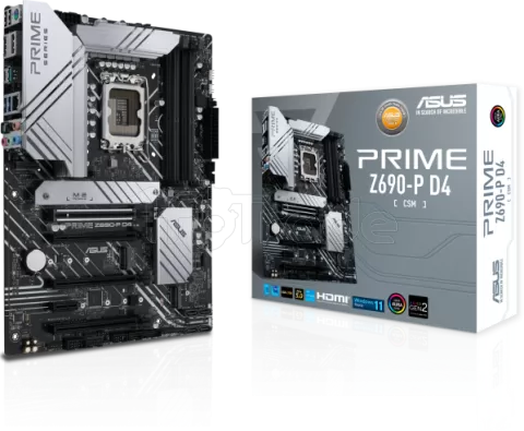 Photo de Carte Mère Asus Prime Z690-P D4-CSM (Intel LGA 1700)