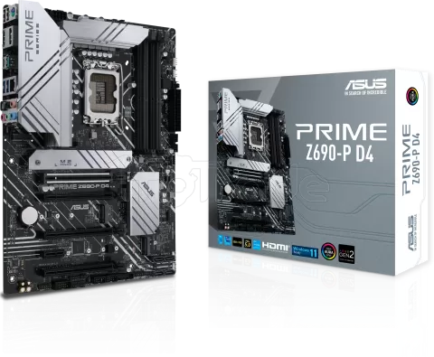 Photo de Carte Mère Asus Prime Z690-P DDR4 (Intel LGA 1700)
