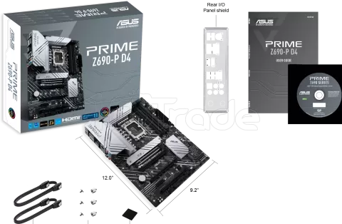 Photo de Carte Mère Asus Prime Z690-P DDR4 (Intel LGA 1700)