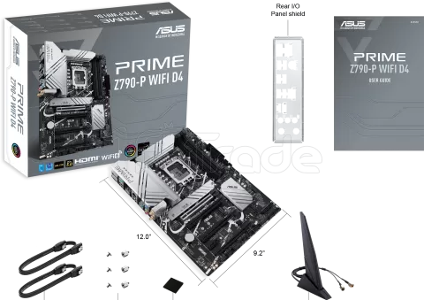 Photo de Carte Mère Asus Prime Z790-P WiFi DDR4 (Intel LGA 1700)