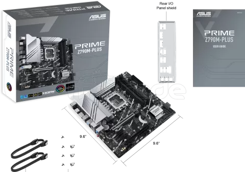 Photo de Carte Mère Asus Prime Z790M-Plus DDR5 (Intel LGA 1700) Micro ATX