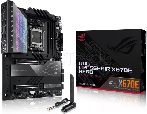 Photo de Carte Mère Asus Rog Crosshair X670E Hero (AM5)