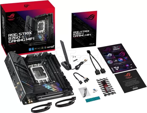 Photo de Carte Mère Asus Rog Strix B760-I Gaming WiFi DDR5 (Intel LGA 1700) Mini ITX