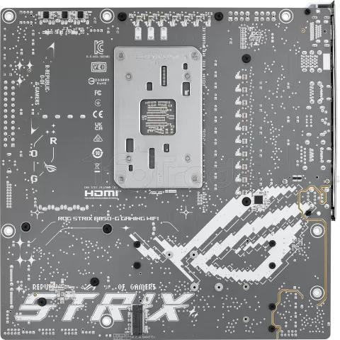 Photo de Carte mère Asus Rog Strix B850-G Gaming WiFi (AM5) (Blanc) Micro ATX