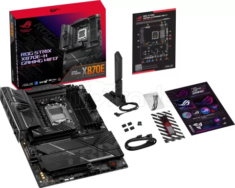Photo de Carte Mère Asus Rog Strix X870E-H Gaming WiFi7 (AMD AM5)