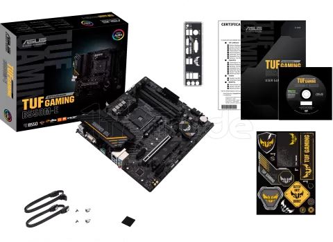 Photo de Carte Mère Asus Tuf Gaming B550M-E (AM4) Micro ATX