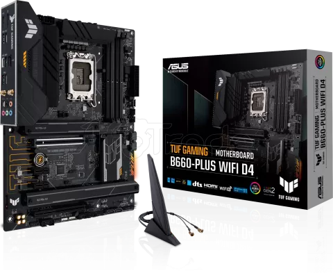 Photo de Carte Mère Asus Tuf Gaming B660-Plus Wifi D4 (Intel LGA 1700) Micro ATX