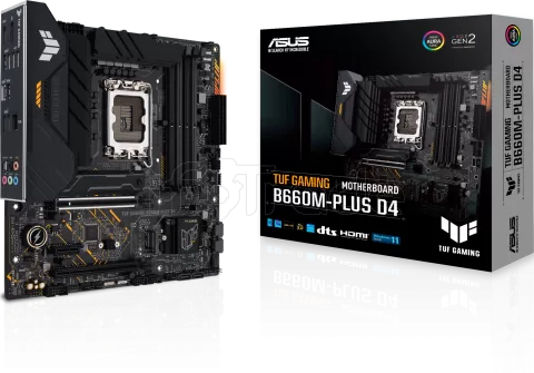 Photo de Carte Mère Asus Tuf Gaming B660M-Plus D4 (Intel LGA 1700) Micro ATX