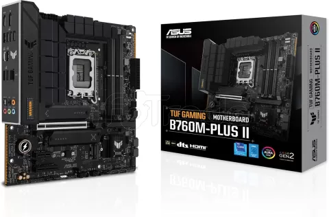 Photo de Carte Mère Asus Tuf Gaming B760M-Plus II (Intel LGA 1700) Micro ATX
