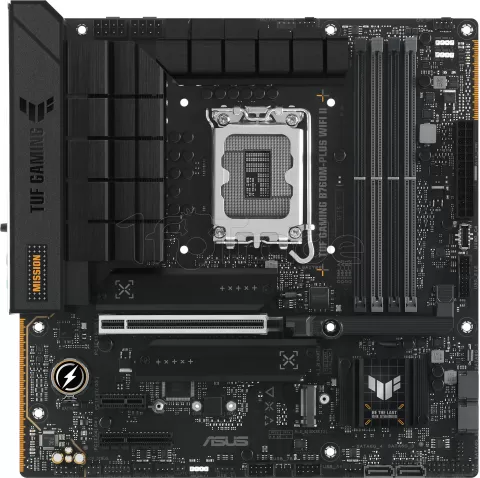 Photo de Carte Mère Asus Tuf Gaming B760M-Plus WiFi II (Intel LGA 1700) Micro ATX