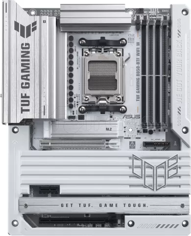 Photo de Carte Mère Asus Tuf Gaming B850-BTF WiFi (AM5) (Blanc)