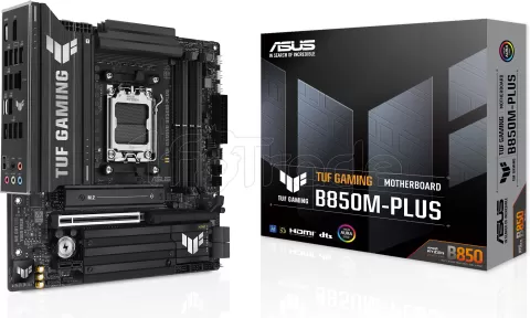 Photo de Carte Mère Asus Tuf Gaming B850M-Plus (AMD AM5) Micro ATX