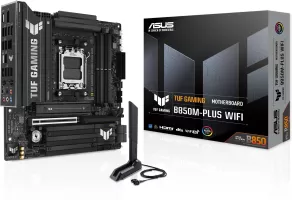 Photo de Carte Mère Asus Tuf Gaming B850M-Plus WiFi (AMD AM5) Micro ATX