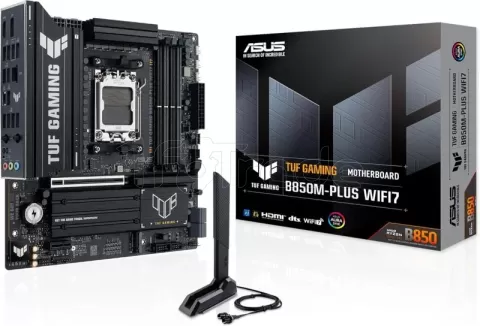 Photo de Carte mère Asus Tuf Gaming B850M-Plus WiFi7 (AM5) Micro ATX