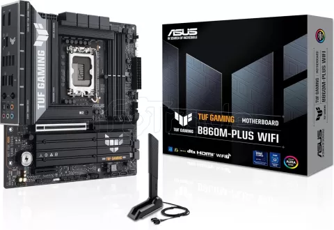 Photo de Carte mère Asus Tuf Gaming B860M-Plus WiFi (Intel LGA 1851) Micro ATX