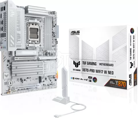 Photo de Carte Mère Asus Tuf Gaming X870-Pro WiFi W Neo (AMD AM5)
