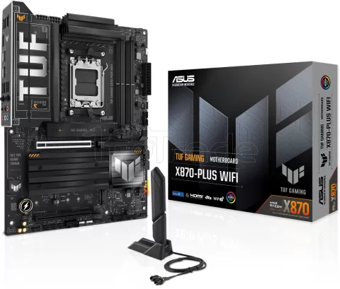 Photo de Carte Mère Asus Tuf Gaming X870E-Plus WiFi (AMD AM5)