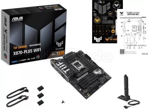 Photo de Carte Mère Asus Tuf Gaming X870E-Plus WiFi (AMD AM5)
