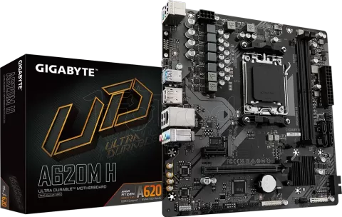 Photo de Carte Mère Gigabyte A620M H (AM5) Micro ATX