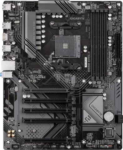 Photo de Carte Mère Gigabyte B550 Eagle (AMD AM5)