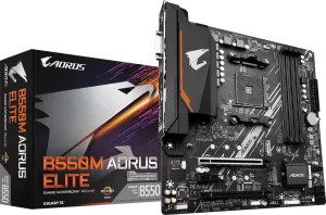 Photo de Carte Mère Gigabyte B550 Aorus Elite