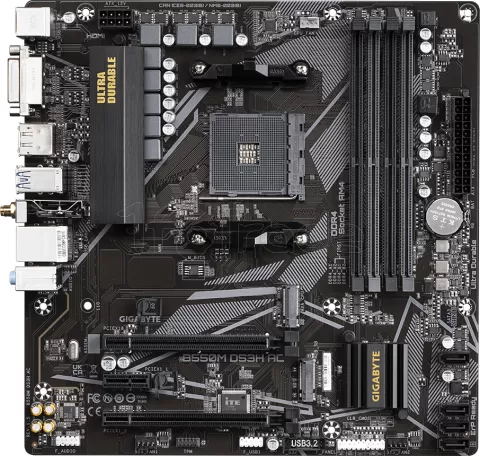 Photo de Carte Mère Gigabyte B550M DS3H AC (AM4) Micro ATX