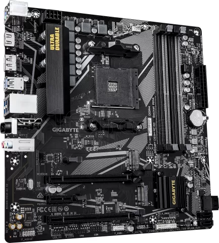 Photo de Carte Mère Gigabyte B550M DS3H AC R2 (AM4) Micro ATX