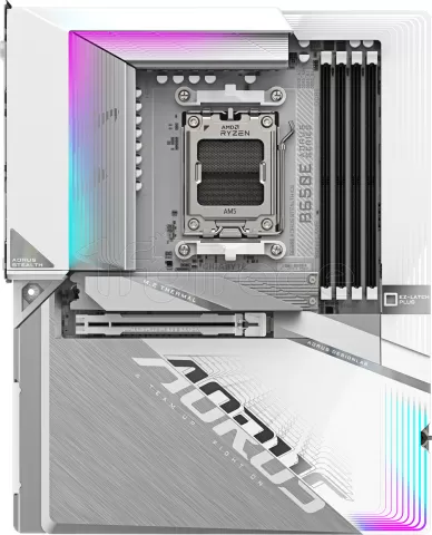 Photo de Carte Mère Gigabyte B650E Aorus Stealth Ice (AM5)