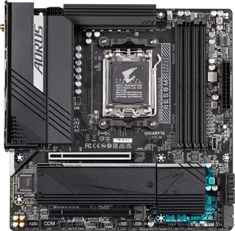 Photo de Carte Mère Gigabyte B650M Aorus Elite AX (AM5) Micro ATX