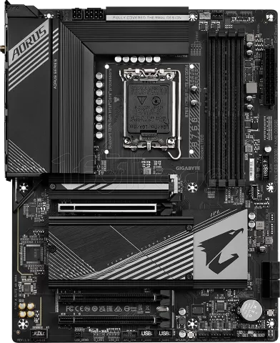 Photo de Carte Mère Gigabyte B760 Aorus Elite AX DDR4 (Intel LGA 1700)