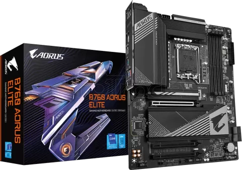 Photo de Carte Mère Gigabyte B760 Aorus Elite AX DDR5 (Intel LGA 1700)