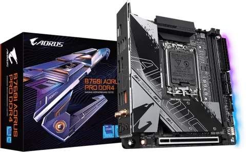 Photo de Carte Mère Gigabyte B760I Aorus Pro DDR4 (Intel LGA 1700) Mini ITX