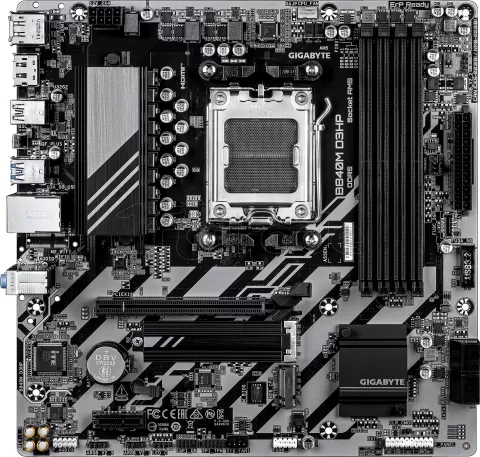 Photo de Carte mère Gigabyte B840M D3HP (AM5) Micro ATX