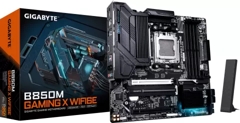 Photo de Carte Mère Gigabyte B850M Gaming X WiFi6E (AMD AM5) Micro ATX