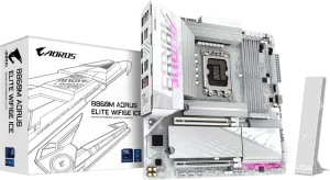 Photo de GB B860 Aorus Elite WiFi6E Ice