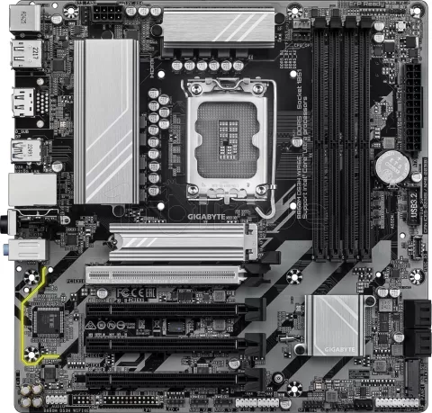 Photo de Carte Mère Gigabyte B860M DS3H WiFi6E (Intel LGA 1851) Micro ATX