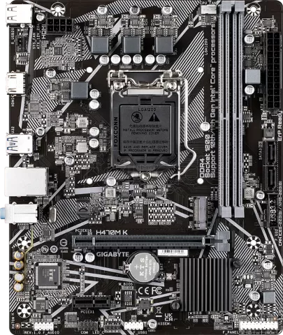 Photo de Carte Mère Gigabyte H470M K (Intel LGA 1200) Micro ATX