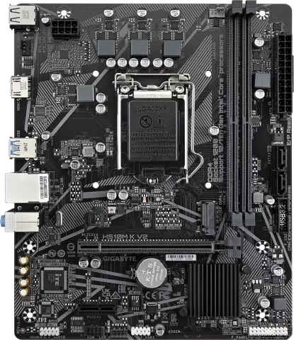 Photo de Carte Mère Gigabyte H510M-K V2 (Intel LGA 1200) Micro ATX