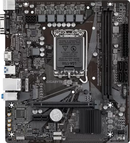 Photo de Carte Mère Gigabyte H610M H V2 DDR5 (Intel LGA 1700) Micro ATX